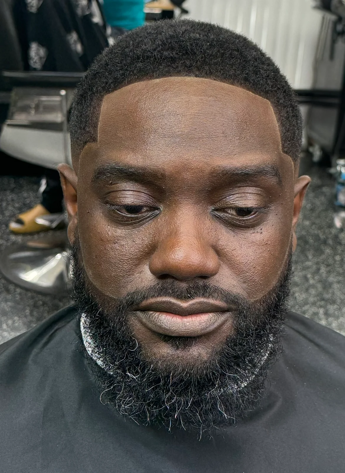 Short cut & beard finish