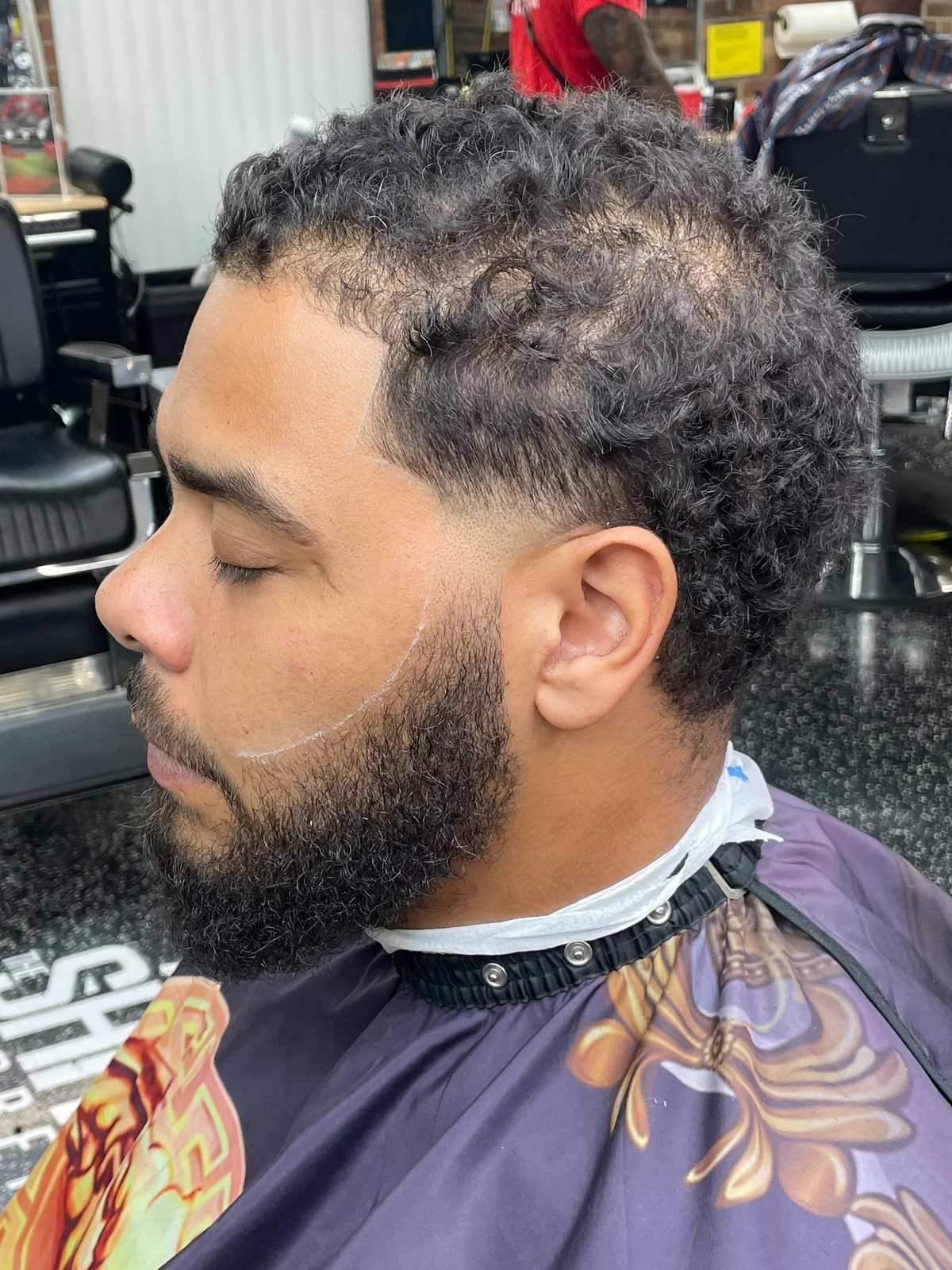 Temple taper & beard