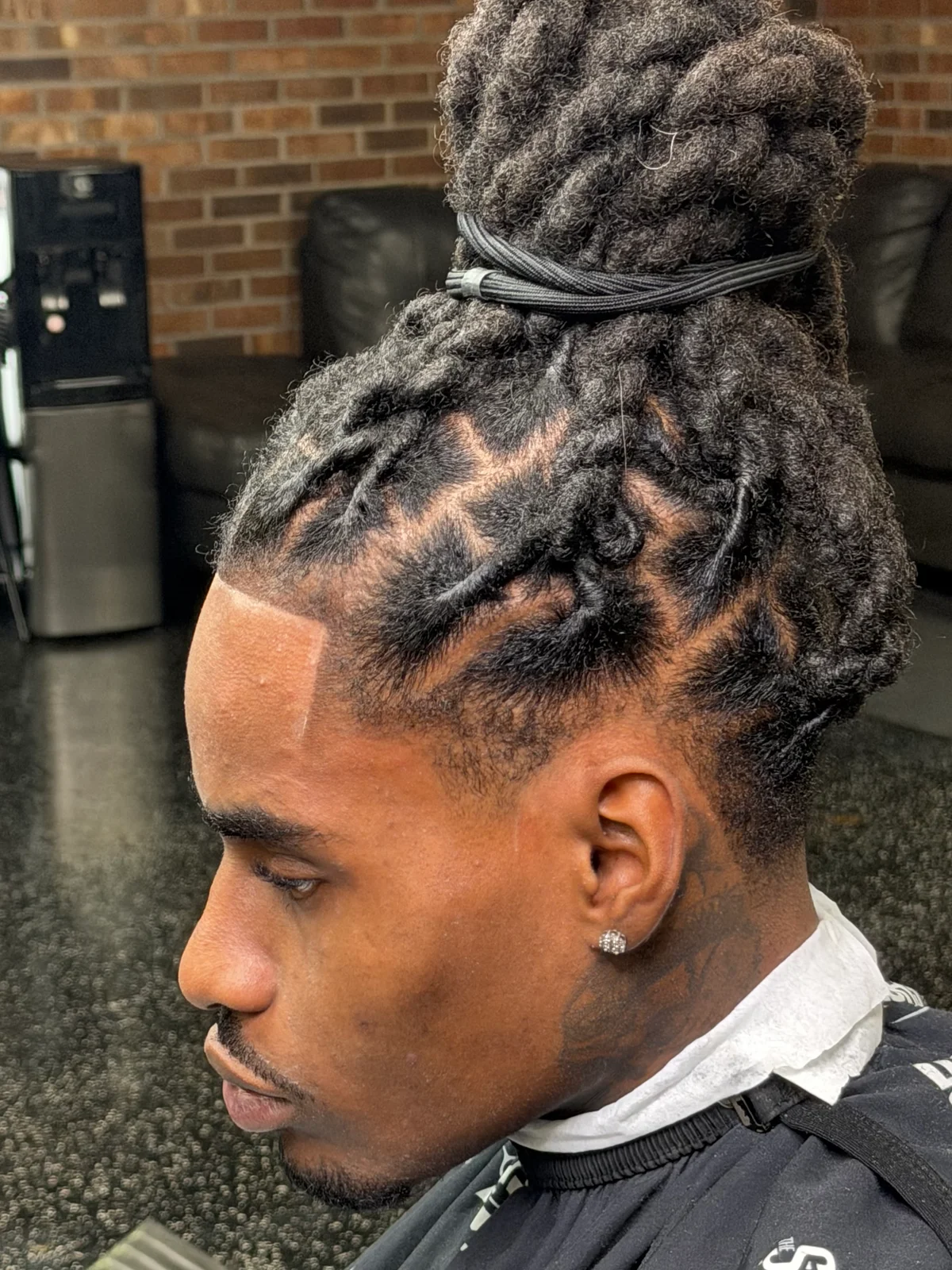 Locs from the side