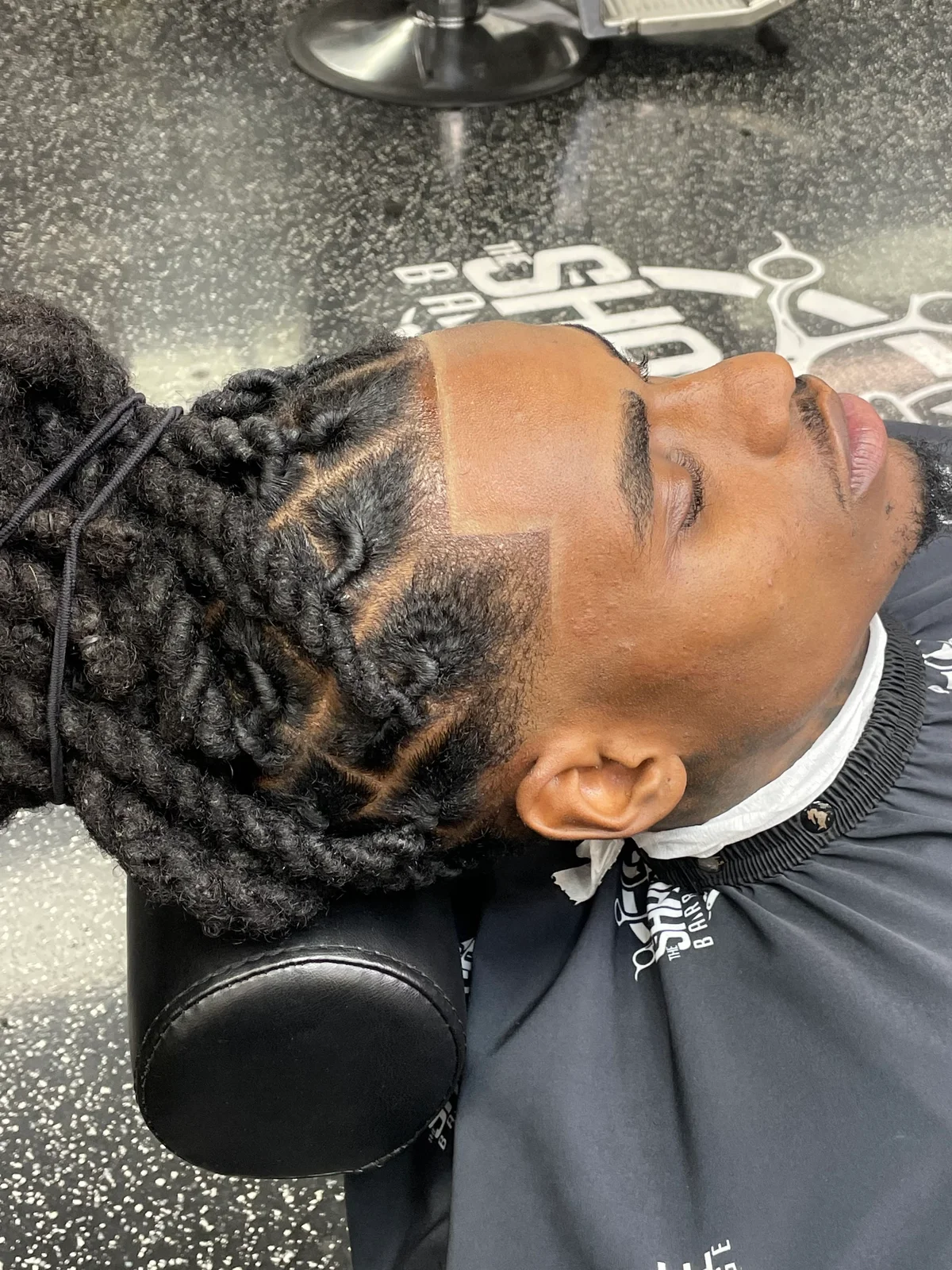 Locs & hairline finish