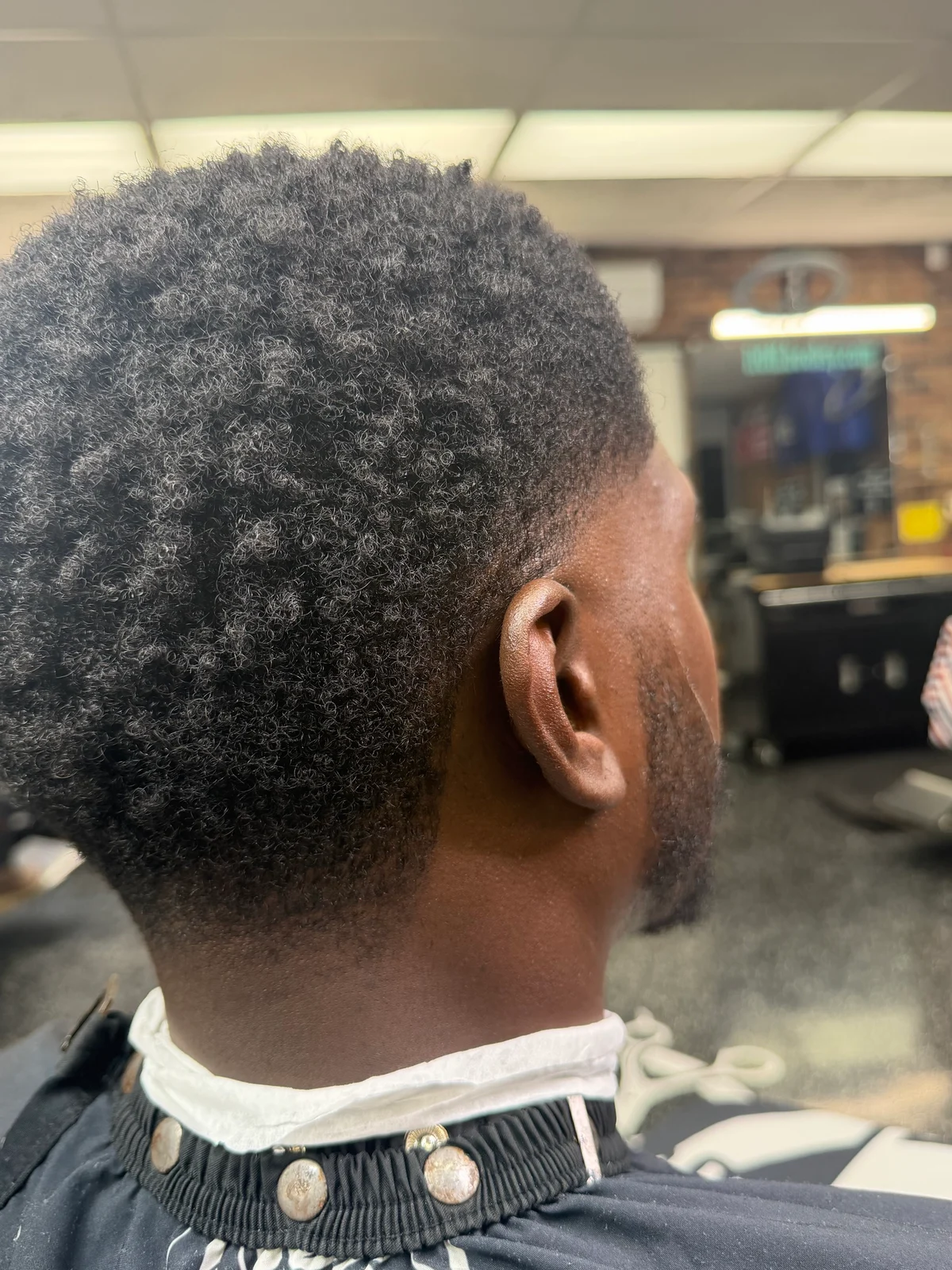 Taper from the back