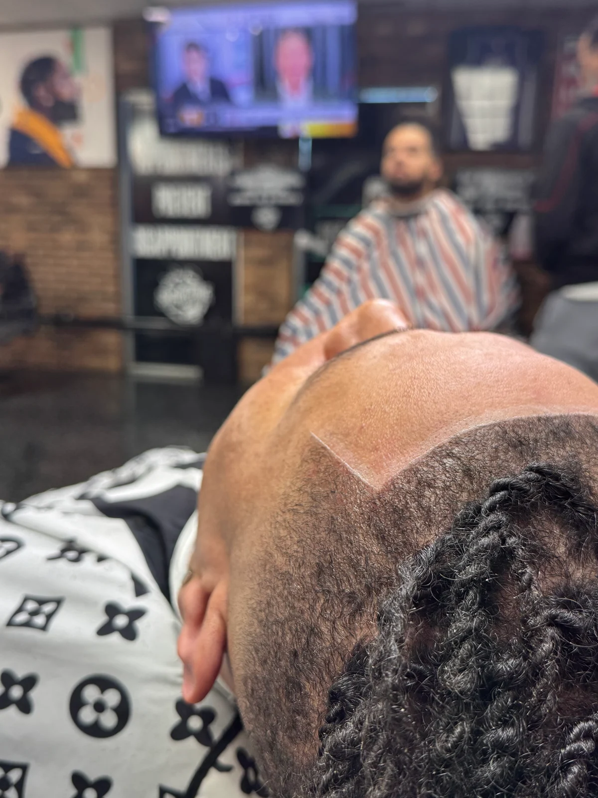 Lineup with braids