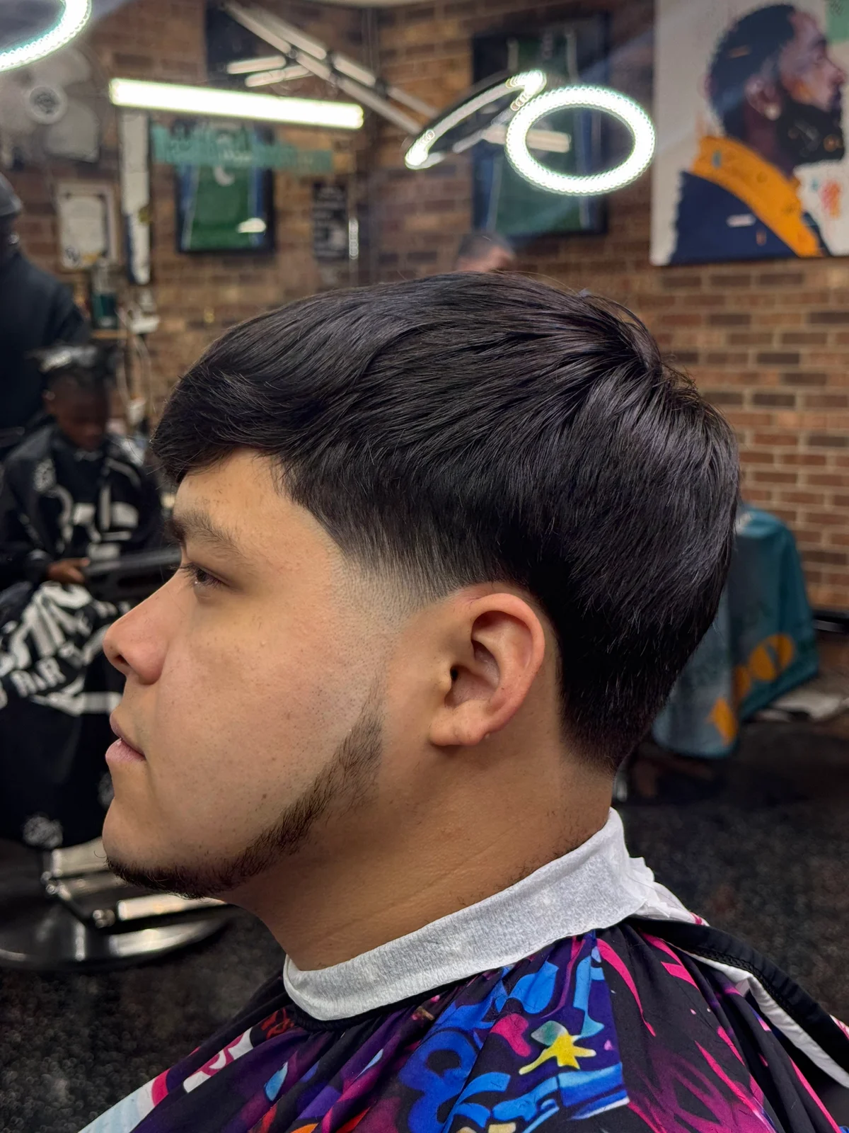 Soft texture & temple taper